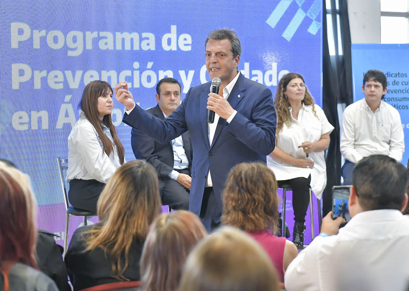 El ministro de economía Sergio Massa en un acto - Foto: Prensa Economía El ministro de economía Sergio Massa en un acto - Foto: Prensa Economía