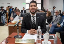 El concejal Wilson Flores del Frente para la Victoria -
