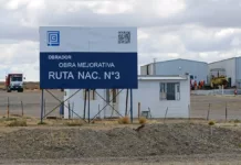 Constructora despidió a más de 70 trabajadores en Caleta Olivia El obrador de CPC en la ruta Nº 3 en Santa Cruz - Foto: OPI Santa Cruz/Francisco Muñoz