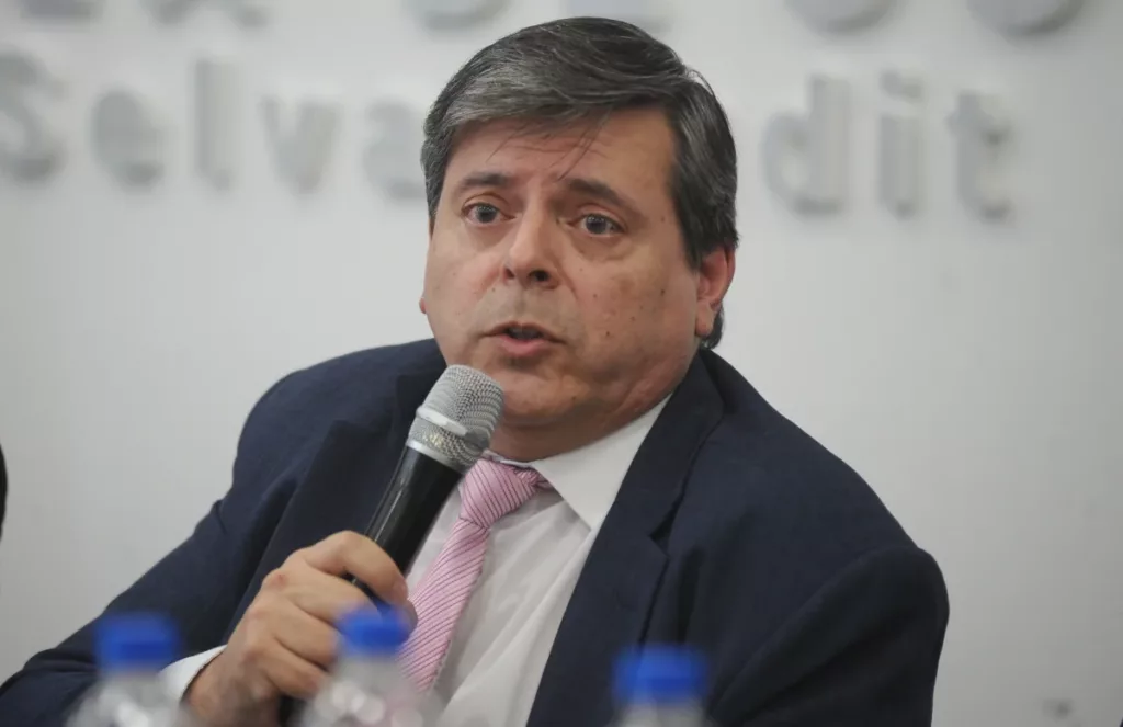 El vicegobernador de la provincia Fabián Leguizamón - Foto: OPI Santa Cruz/Francisco Muñoz