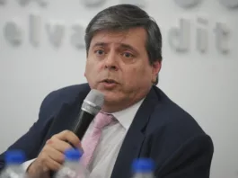 El vicegobernador de la provincia Fabián Leguizamón - Foto: OPI Santa Cruz/Francisco Muñoz