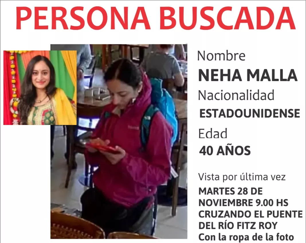 Más de 120 personas participan en la búsqueda de una turista en El Chaltén