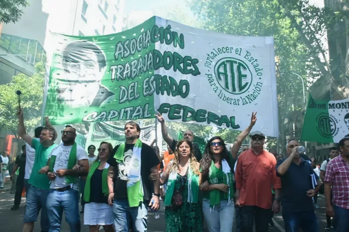 ATE en alerta ante posibles despidos masivos en el estado