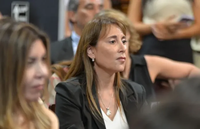 La senadora nacional por Tierra del Fuego, Cristina López