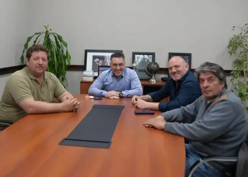 Pedro Luxen, Leonardo Álvarez, Hernán Elorrieta y José Luis Garrido - Foto: