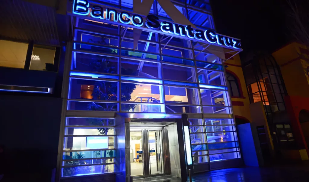 El Banco Santa Cruz - Foto: OPI Santa Cruz