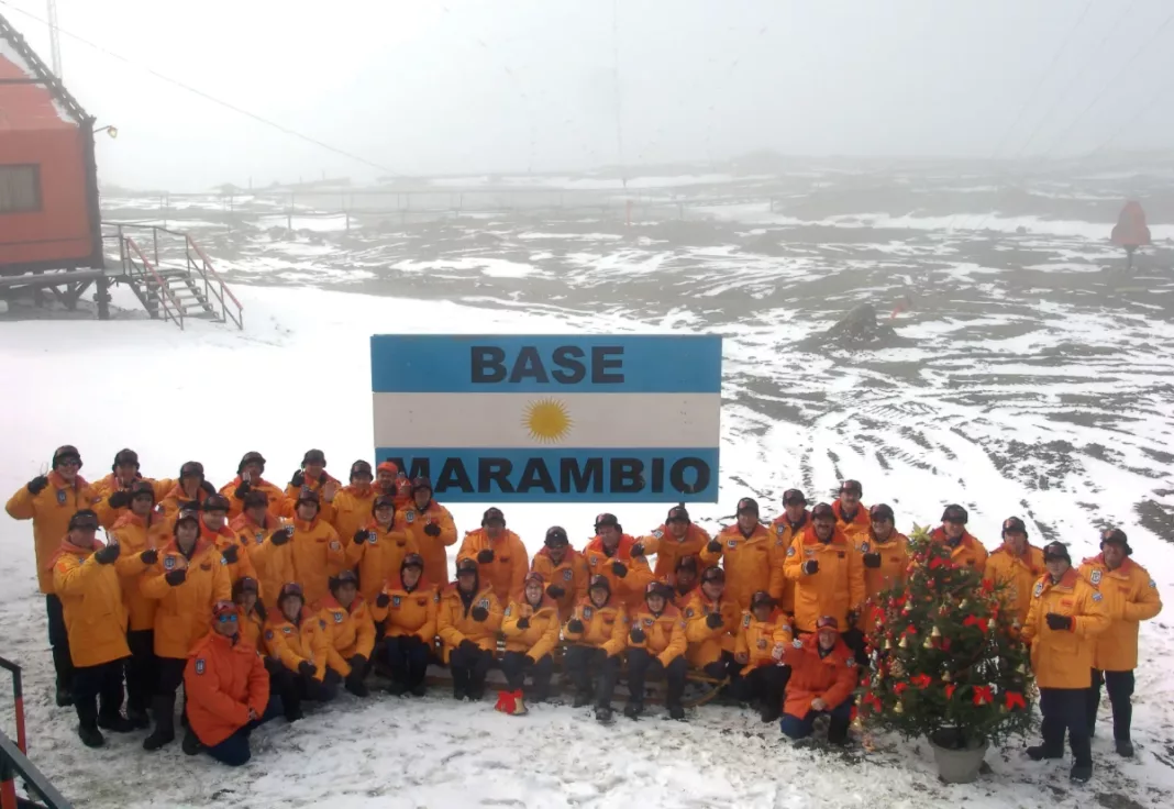La Base Marambio, en la Antártida - Foto: NA
