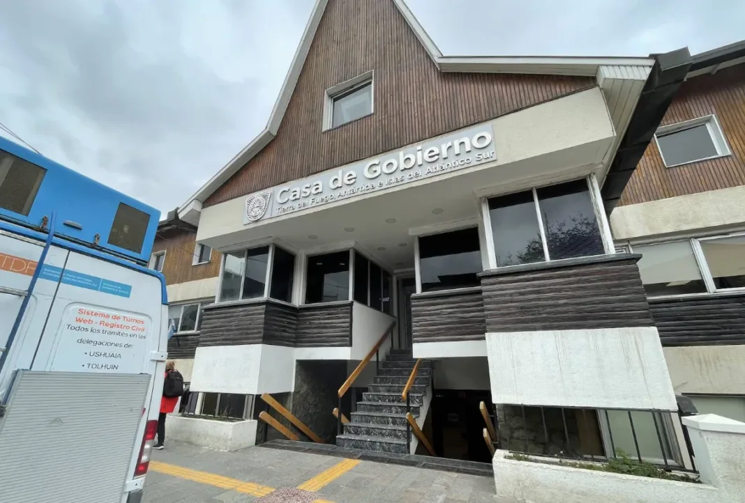 Casa de Gobierno de Tierra del Fuego - Foto: OPI Santa Cruz/Francisco Muñoz
