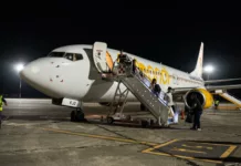 La low cost Flybondi volando a Mar del Plata - Foto: Flybondi