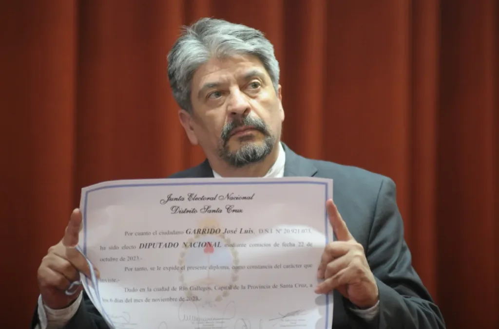 El Diputado Nacional por Santa Cruz José Luis Garrido - Foto: OPI Santa Cruz/Francisco Muñoz