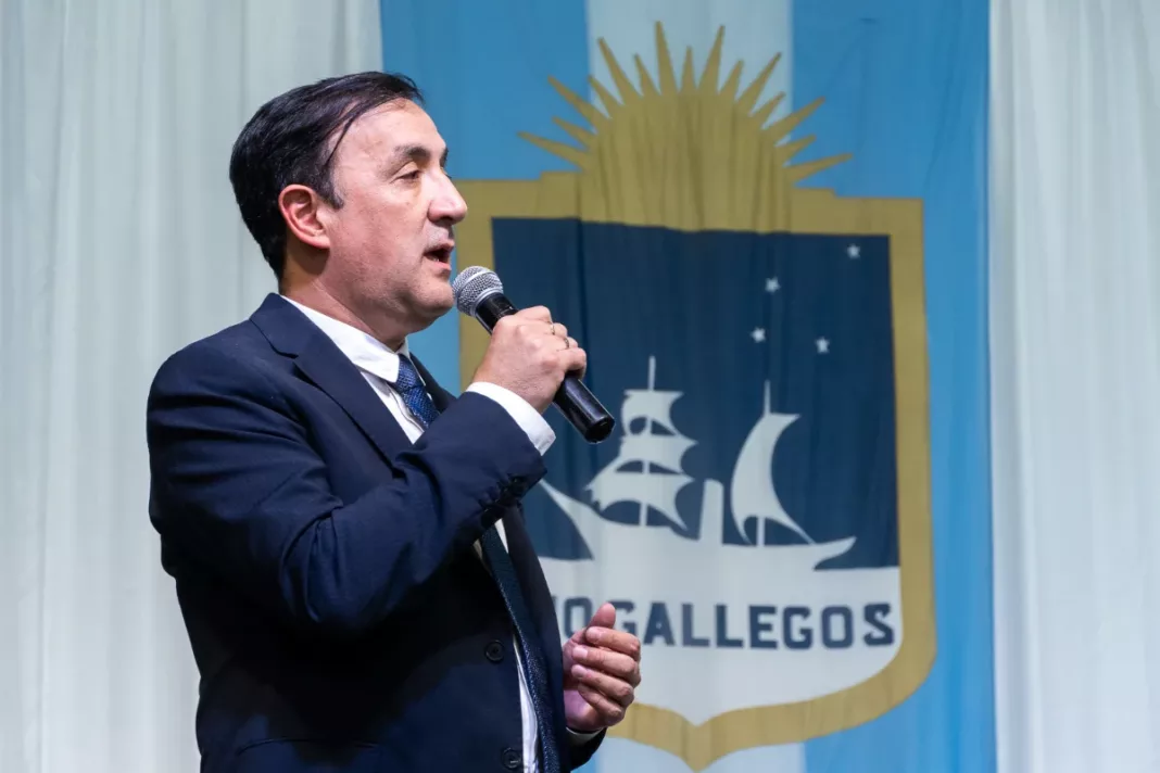 El intendente de Río Gallegos Pablo Grasso - Foto: Prensa Municipalidad