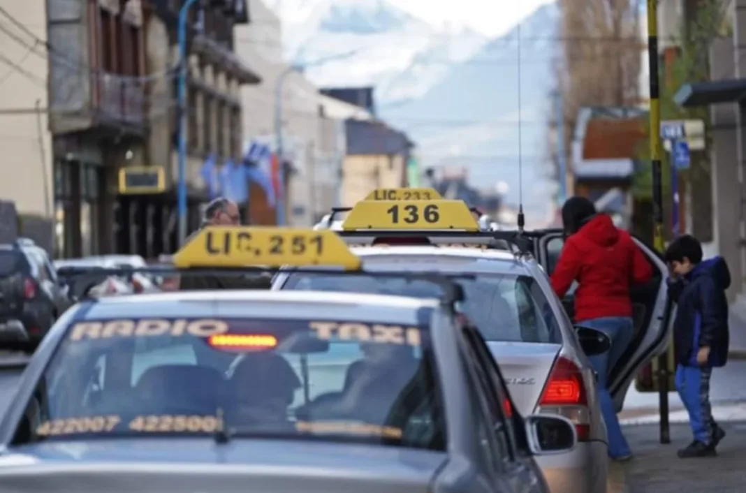 Taxistas y remiseros de Ushuaia movilizan contra transporte ilegal