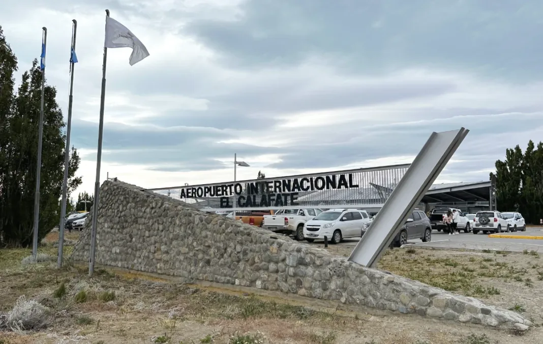 El aeropuerto de El Calafate - Foto: OPI Santa Cruz/Francisco Muñoz