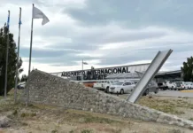 Flybondi inaugura ruta interprovincial Ushuaia – El Calafate para la temporada de invierno El aeropuerto de El Calafate - Foto: OPI Santa Cruz/Francisco Muñoz