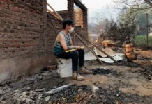Duelo en Chile: Aumenta a 99 la cifra de muertos por los incendios forestales Duelo en Chile: Aumenta a 99 la cifra de muertos por los incendios forestales - Foto: NA