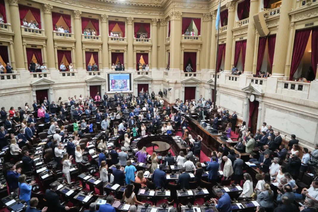 Segunda jornada de debate de la Ley Ómnibus en la Cámara de Diputados - Foto: NA