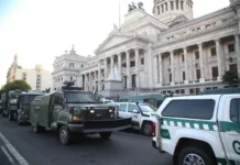 Bullrich defiende operativo en el Congreso: “No hubo represión” Bullrich defiende operativo en el Congreso: "No hubo represión" - Foto: NA