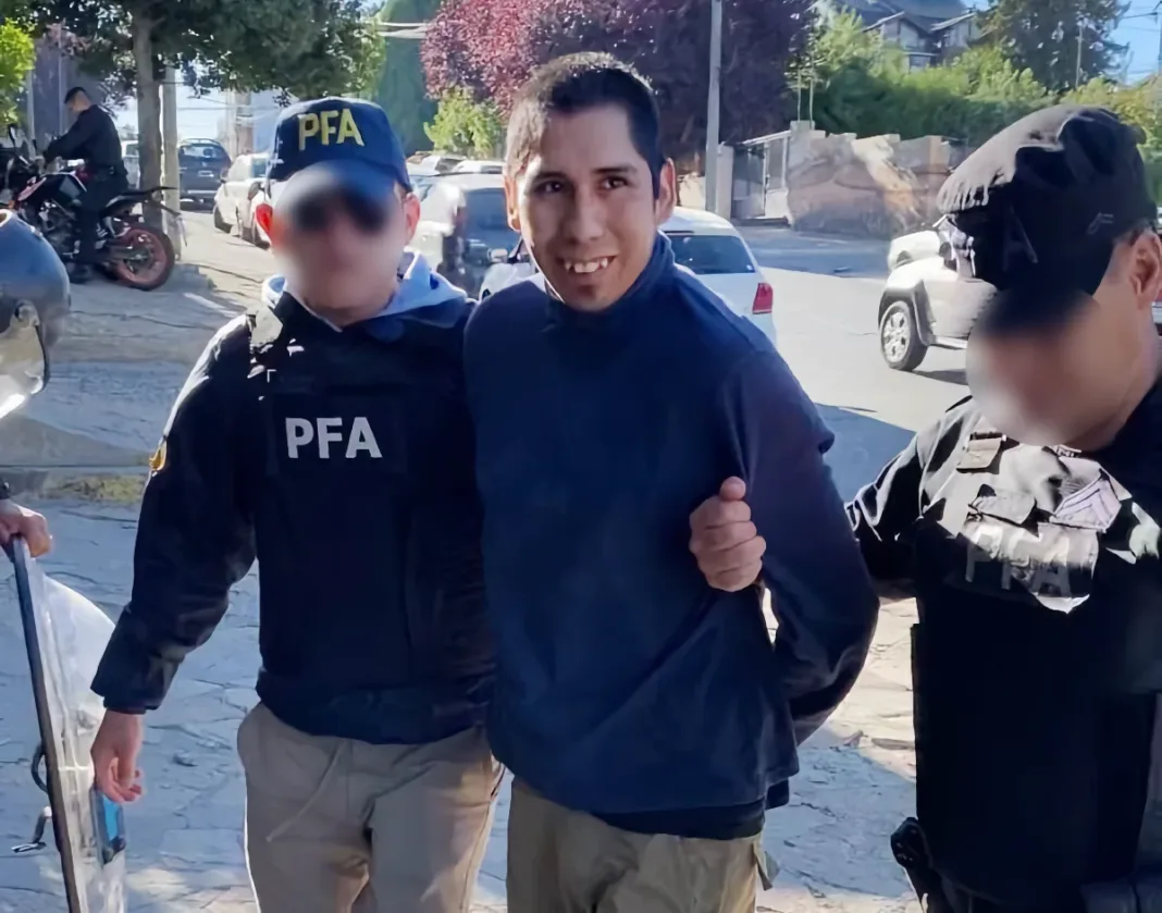 Detenido líder mapuche prófugo por incendio en Bariloche