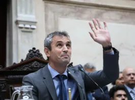 El titular de la Cámara de Diputados, Martín Menem - Foto: NA
