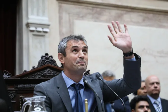El titular de la Cámara de Diputados, Martín Menem - Foto: NA