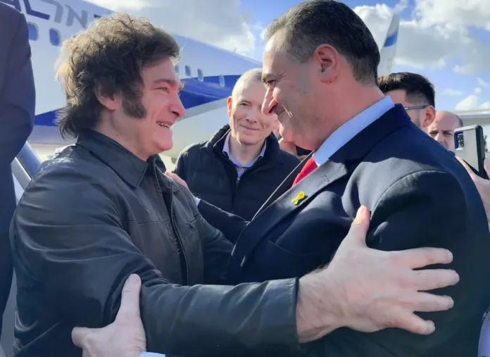 El Presidente Javier Milei inicia gira internacional en Israel