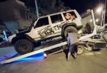 Manejaba alcoholizado y chocó contra una casa en Rada Tilly Manejaba alcoholizado y chocó contra una casa en Rada Tilly