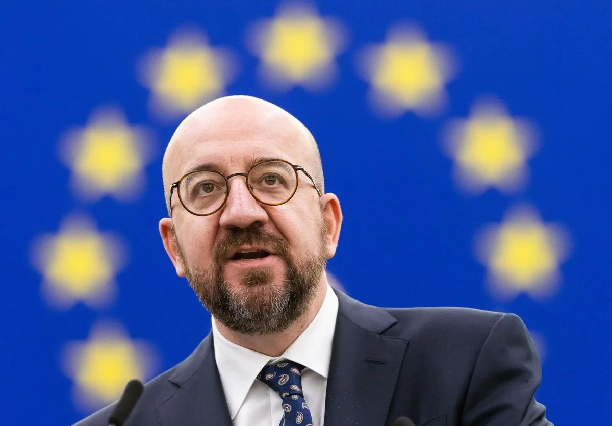 El presidente del Consejo Europeo, Charles Michel El presidente del Consejo Europeo, Charles Michel