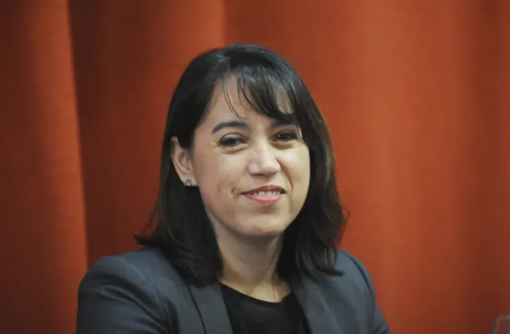 La Dra Paula Ludueña, Vocal del Superior Tribunal de Justicia de la provincia - Foto: OPI Santa Cruz/Francisco Muñoz