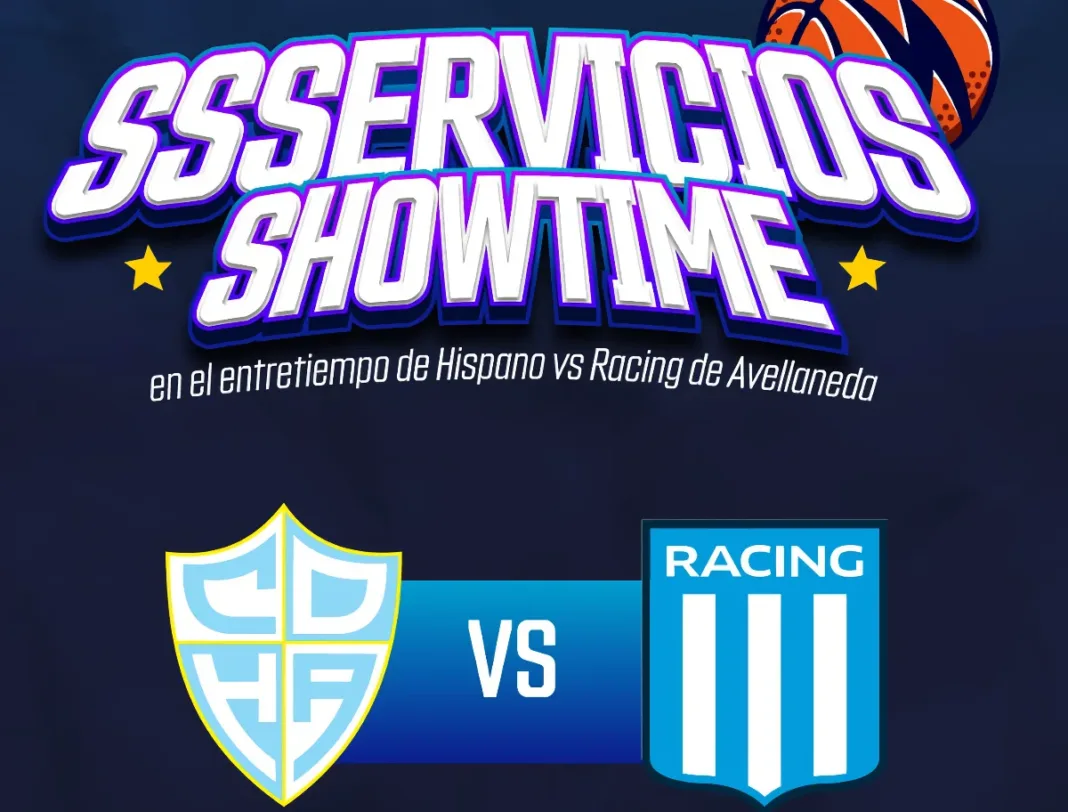 SSServicios presenta el Showtime en el entretiempo de Hispano vs. Racing