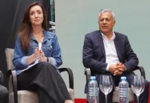 La vicepresidenta Victoria Villarruel participó en la Fiesta de la Vendimia en Mendoza - Foto: NA