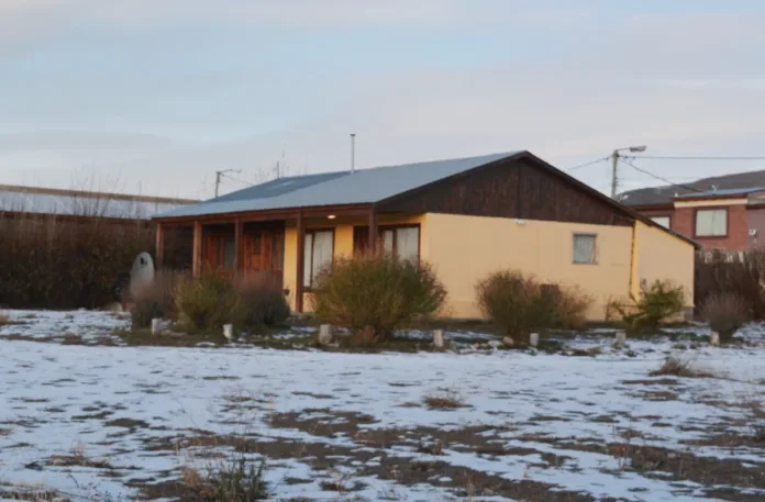 La casa donde fue hallado el cuerpo sin vida de Fabián Gutiérrez - Foto: OPI Santa Cruz