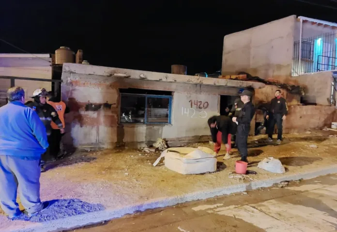 Murió un hombre en un incendio en Comodoro Rivadavia