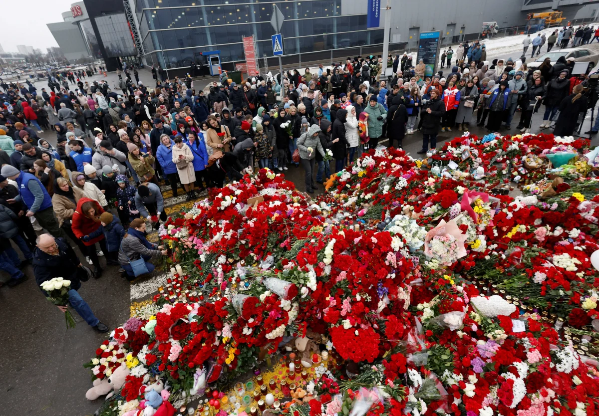 Rusia cuestiona la responsabilidad del Estado Islámico en ataque mortal en Moscú - Foto: NA Rusia cuestiona la responsabilidad del Estado Islámico en ataque mortal en Moscú - Foto: NA