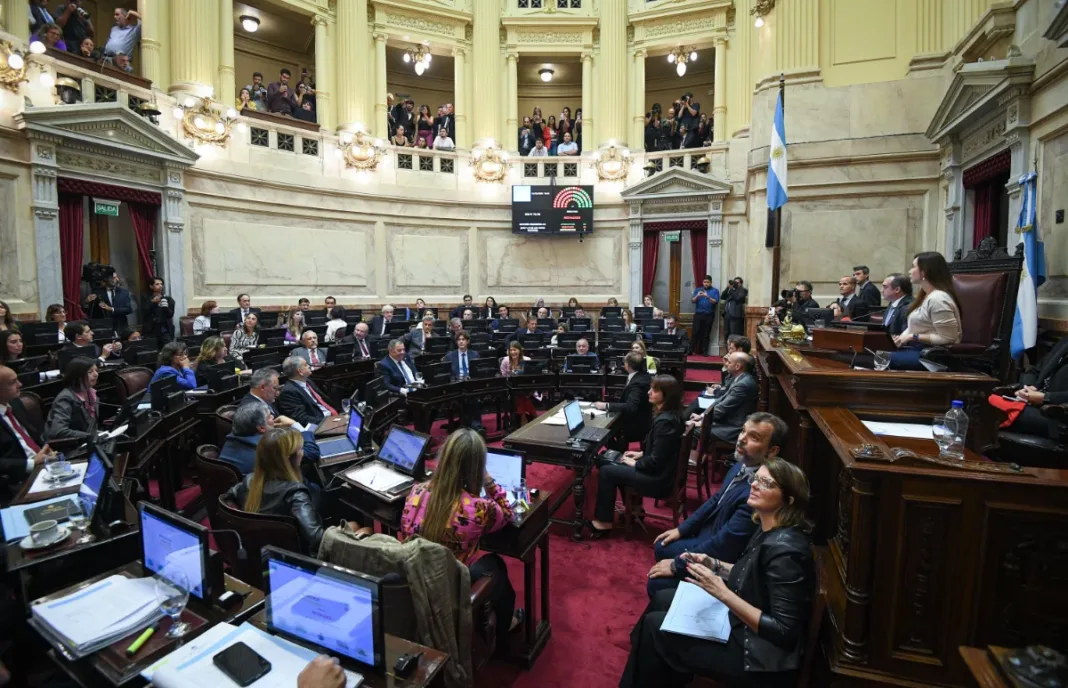 Rechazo histórico del DNU en el Senado - Foto: Senado de la Nación