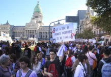 El Gobierno busca acuerdo paritario antes de la marcha universitaria del 2 de octubre Mieli se equivocó en su soberbia y se cortó con la motosierra al atacar la Educación pública; a su vez le dio de comer al tren fantasma K - Foto: NA