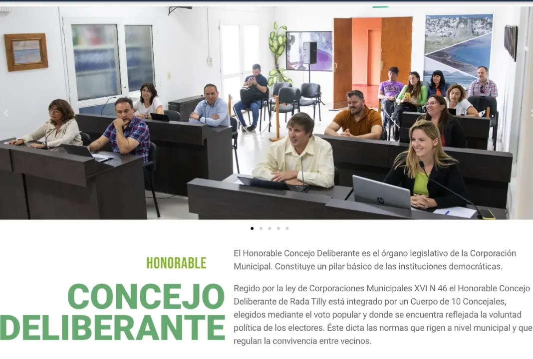 Lanzan portal web del Concejo Deliberante de Rada Tilly