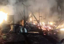 Dos personas heridas en un incendio de una vivienda en Esquel