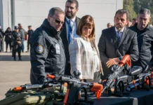 Ministerio de Seguridad presenta dispositivo no letal para la Policía Aeroportuaria Ministerio de Seguridad presenta dispositivo no letal para la Policía Aeroportuaria