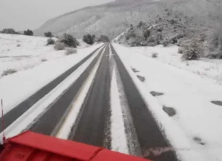 Nevadas anticipadas en Bariloche provocan complicaciones en rutas y pasos fronterizos