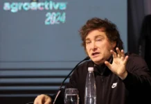 Javier Milei: “gracias a Luis Caputo, en enero, ya estábamos en un equilibrio financiero” Javier Milei: “gracias a Luis Caputo, en enero, ya estábamos en un equilibrio financiero" - Foto: NA
