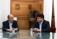 El nuevo orden político nacional impactará sobre el desarrollo de Santa Cruz Guillermo Francos: "permanentemente habló con el gobernador Vidal"