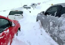 Alerta amarilla por temperaturas extremas en Chubut Alerta naranja por nevadas en Chubut