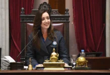 El Senado aprueba la Ley de Bases con el desempate de la vicepresidenta Victoria Villarruel - Foto: NA