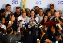 Edmundo González y María Corina Machado afirman ganar las elecciones venezolanas con 70% de los votos