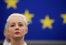 Yulia Navalnaya, viuda del fallecido político opositor ruso Alexei Navalny - Foto: NA