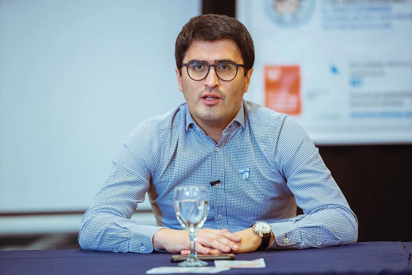 El director Ejecutivo de la Agencia de Recaudación Fueguina (AREF), Oscar Bahamonde El director Ejecutivo de la Agencia de Recaudación Fueguina (AREF), Oscar Bahamonde