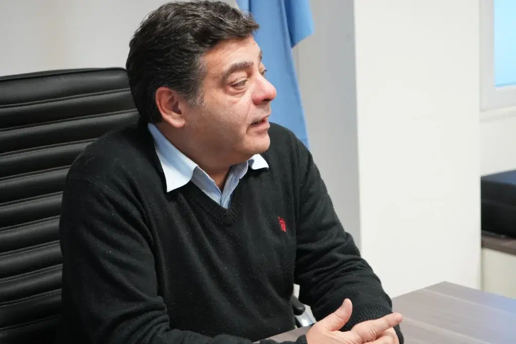 El ministro de la Producción, Comercio e Industria, Gustavo Martínez