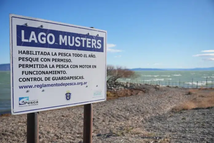 El Lago Munster en Chubut -