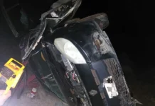 Un muerto tras un vuelco en la Ruta Nacional N° 281 camino a Puerto Deseado