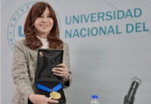 La ex Vicepresidenta Cristina Kirchner -